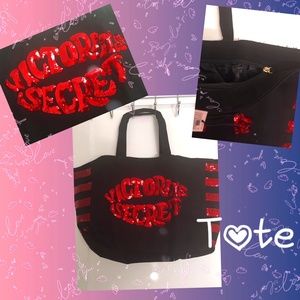 VS Bling Lip tote Bag